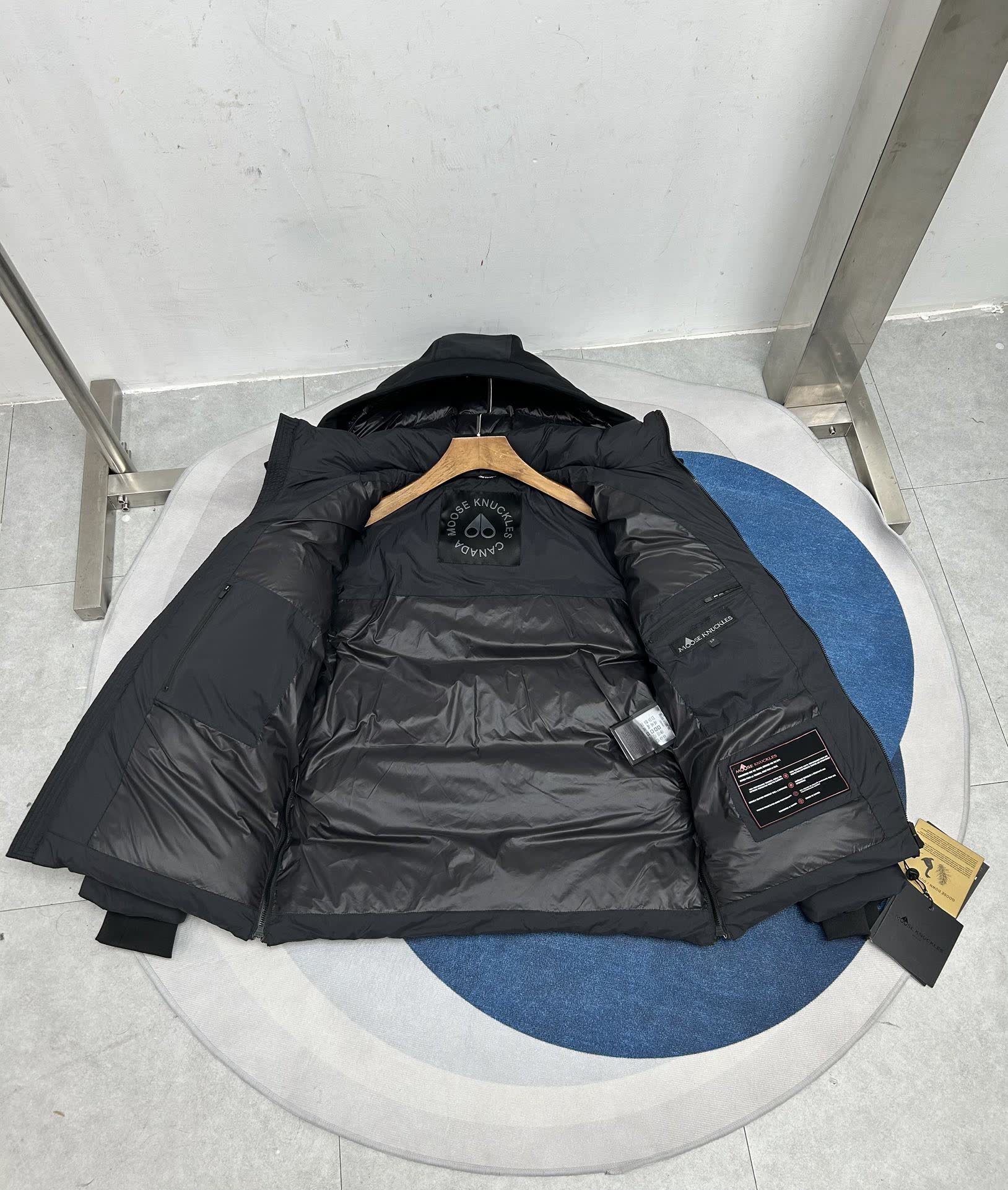 Moose Knuckles Hooded Down Puffer Jacket Moose Knuckles Hooded Down Puffer Jacket